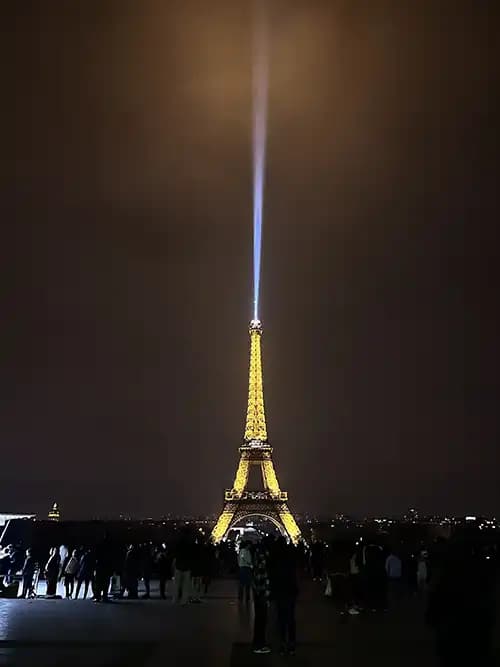 Eiffel Tower at Night